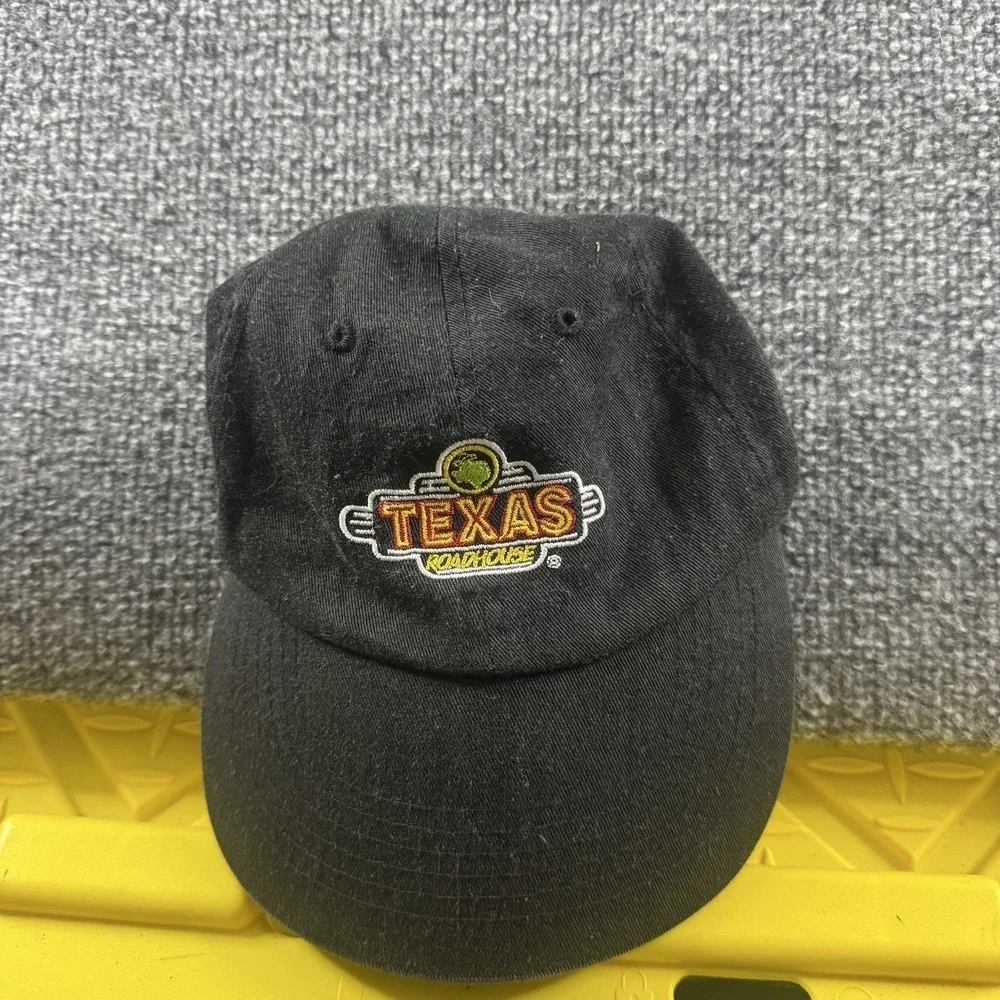 Printex Hat Cap Adult One Size Black Texas Roadhouse Baseball Adjustable Mens